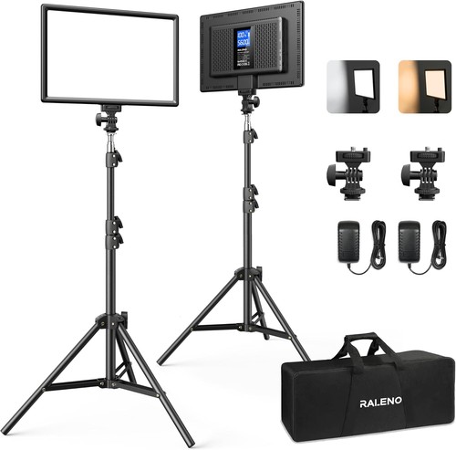 Raleno led videoleuchte pack - videoleuchte,